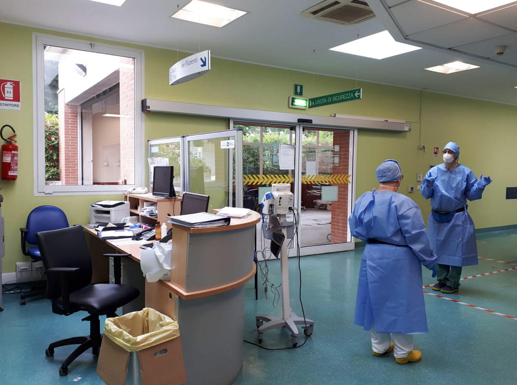 Actualmente hay 35,262 pacientes con coronavirus en Italia, de los que solo 287 se encuentran ingresados en unidades de cuidados intensivos. (ARCHIVO)