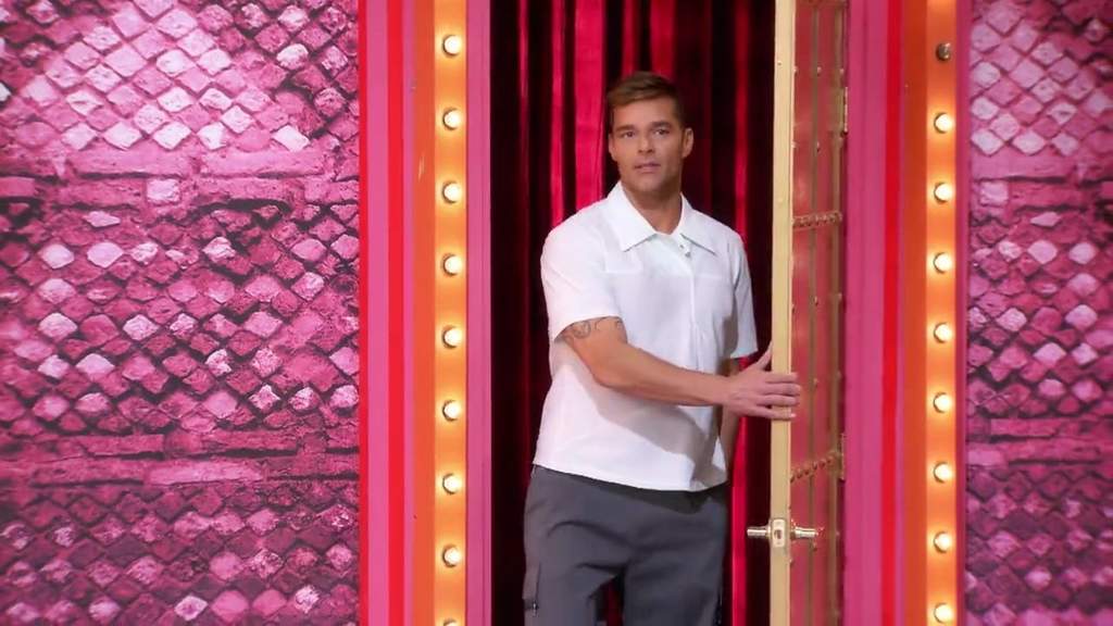 Ricky Martin sorprendió al aparecer en el estreno de la quinta temporada del programa RuPaul’s Drag Race All Stars de la cadena VH1. (ESPECIAL) 