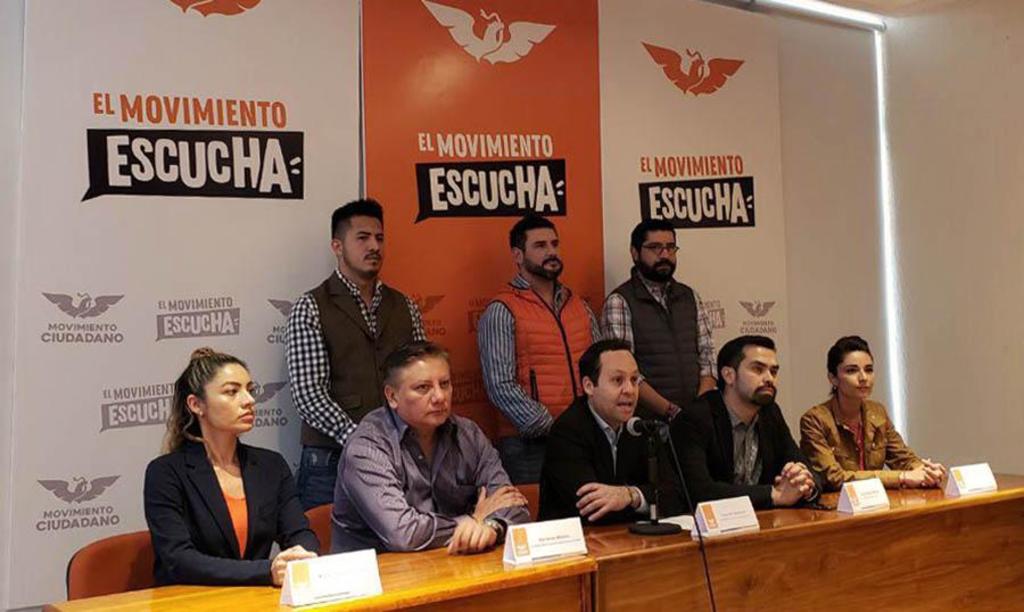 El coordinador Nacional de Movimiento Ciudadano (MC), Clemente Castañeda Hoeflich, respondió a la revelación de Palacio Nacional de que hay un plan en contra del Presidente de la República: 'Lo único que me merece es una sonora carcajada'. (CORTESÍA)