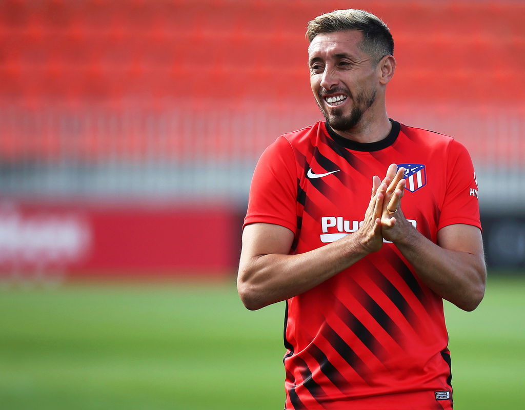 El mexicano Héctor Herrera y sus compañeros del Atlético de Madrid, se frotan las manos por el regreso a la competencia en La Liga. (EFE)