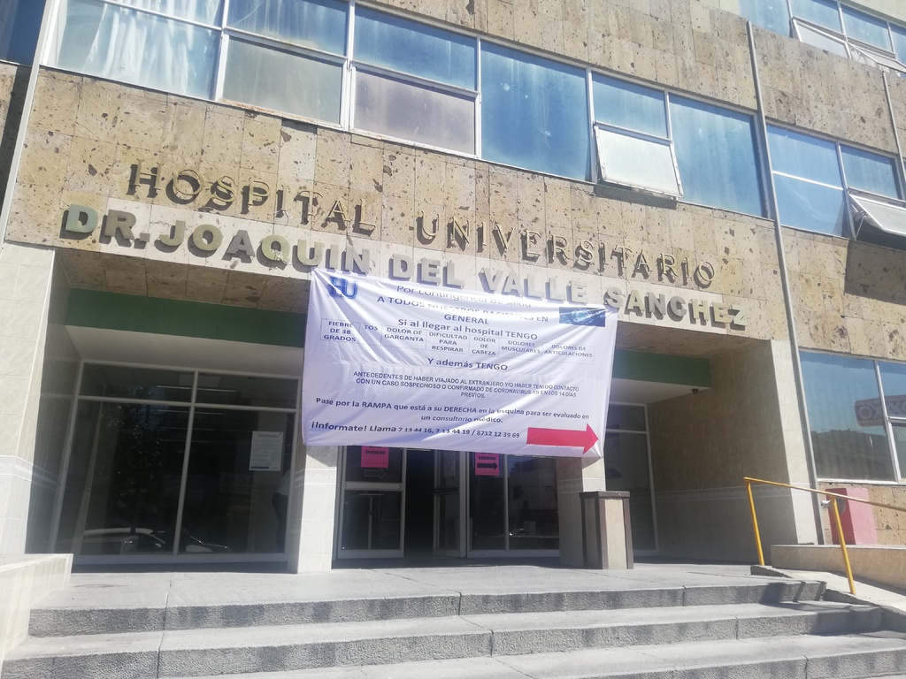 Aseguran que en Hospital Universitario hay disposición para colaborar con la Secretaría de Salud. (EL SIGLO DE TORREÓN)