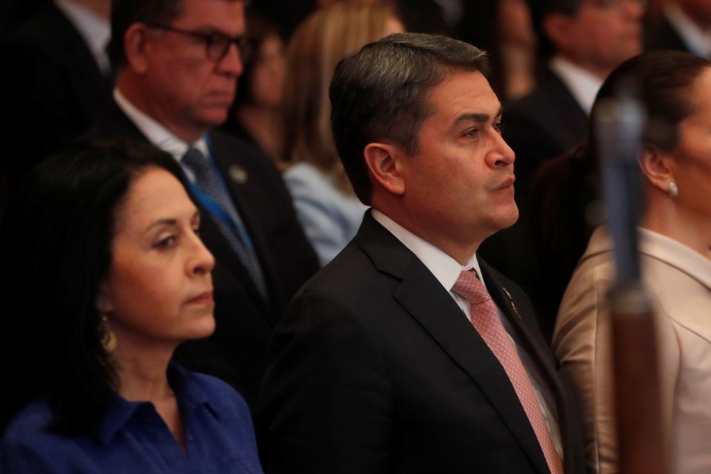 Se anunció que el presidente de Honduras y su esposa, Ana García, contrajeron COVID-19. (AGENCIAS) 