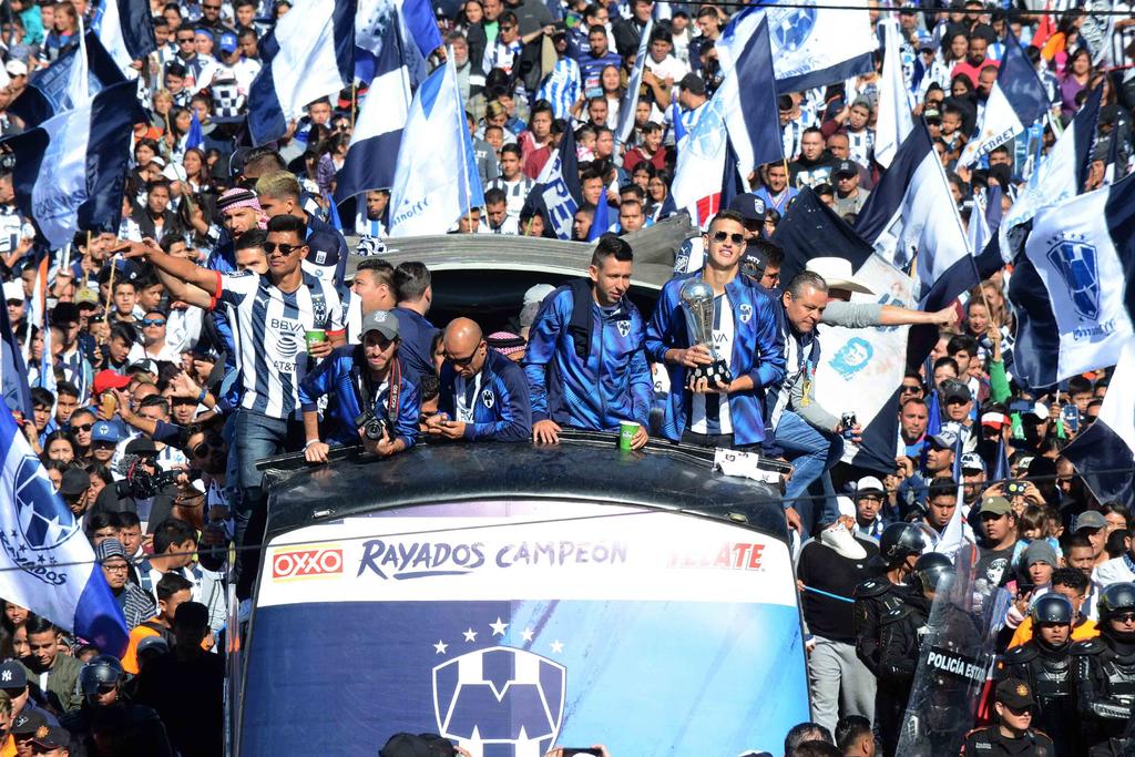 Los Rayados se mantienen como los vigentes campeones de la Liga MX. (ARCHIVO)