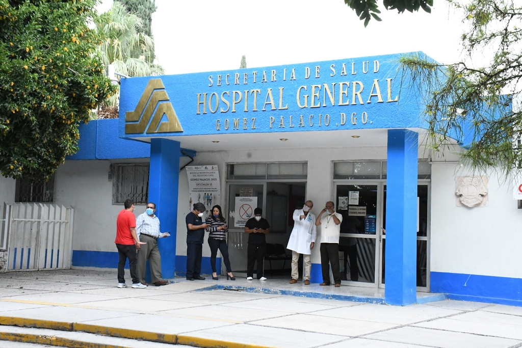 Más de 30 trabajadores del Hospital General de Gómez Palacio se han contagiado de coronavirus desde que inició la pandemia. (EL SIGLO DE TORREÓN)