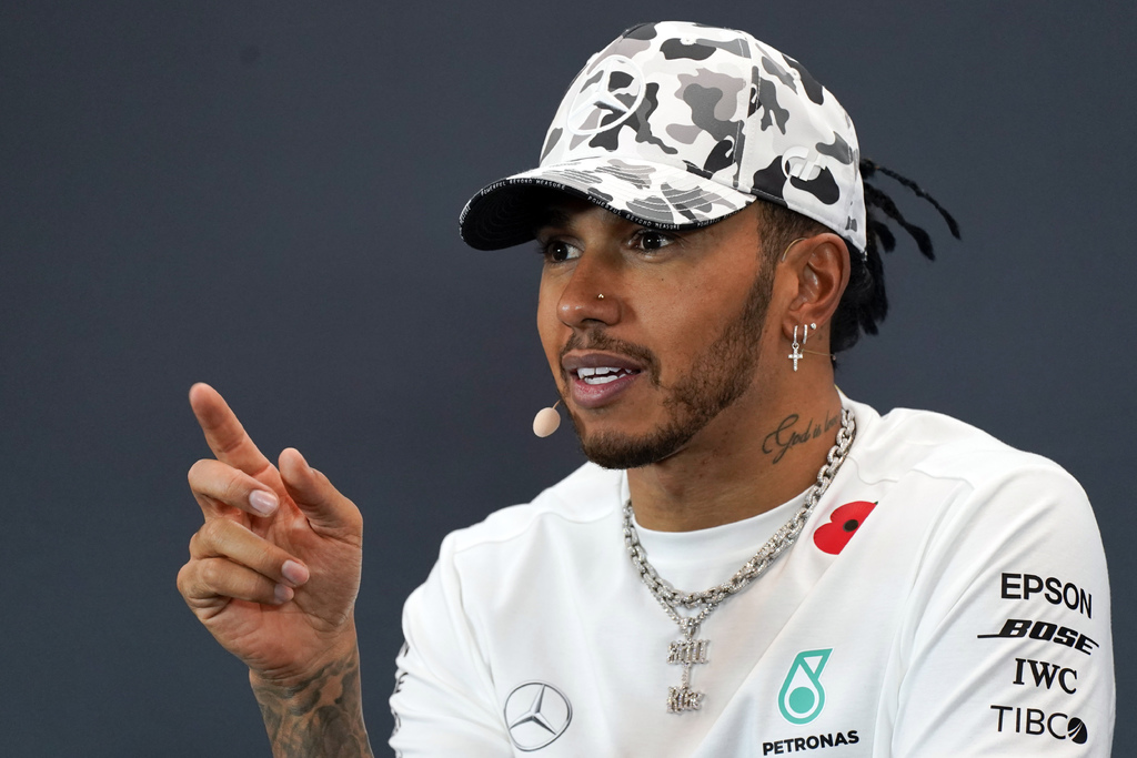 Lewis Hamilton es el único piloto de raza negra en la Fórmula 1. (AP)