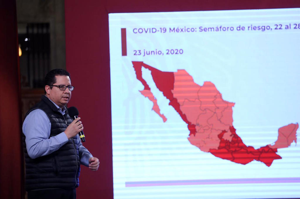 México reportó este martes 6,288 nuevos contagios del coronavirus SARS-CoV-2, un nuevo récord en un solo día desde el inicio de la pandemia en febrero pasado, para llegar a 191,410 casos confirmados, informaron las autoridades de Salud. (EL UNIVERSAL)