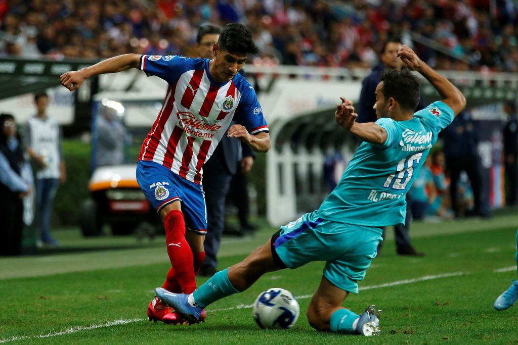 Uriel Antuna llegó como un refuerzo estrella al Guadalajara. (EFE)