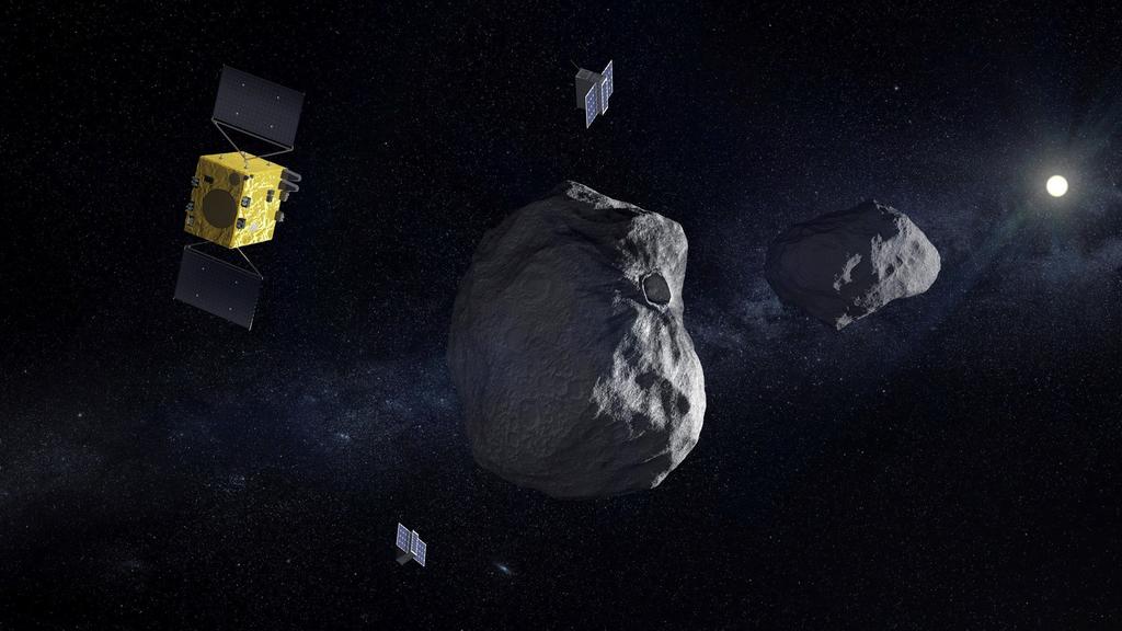 Cuando pensamos en asteroides vienen a nuestra imaginación grandes moles de piedra que acechan a la Tierra, y en parte es así, pero esas rocas que vagan por el espacio son además una fuente de riqueza científica y tecnológica. (ARCHIVO) 