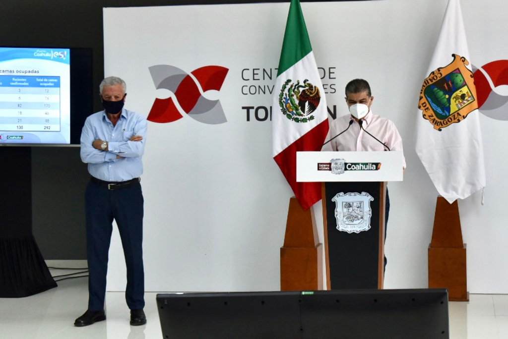 El gobernador Miguel Riquelme resaltó el intercambio de información con los alcaldes de la Comarca Lagunera de Coahuila.