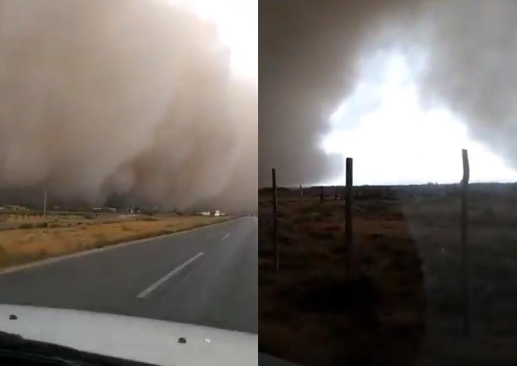 En redes sociales, la comparación con la tormenta presentada recientemente en Torreón, fue inevitable (CAPTURA)  