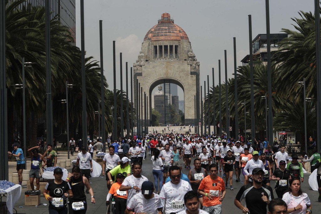 Debido a la pandemia ocasionada por el nuevo coronavirus, el maratón de la Ciudad de México tuvo que ser cancelado. (ARCHIVO)