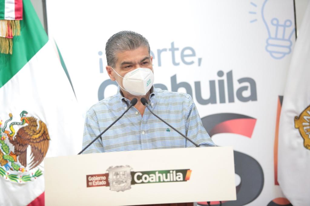 Riquelme Solís, estuvo en la Ciudad de México el pasado miércoles y la mañana de este jueves, encabezó la conferencia 'Coahuila y su Perspectiva ante el T-MEC' que presentó Ildefonso Guajardo, exsecretario de Economía del Gobierno Federal.(EL SIGLO COAHUILA)