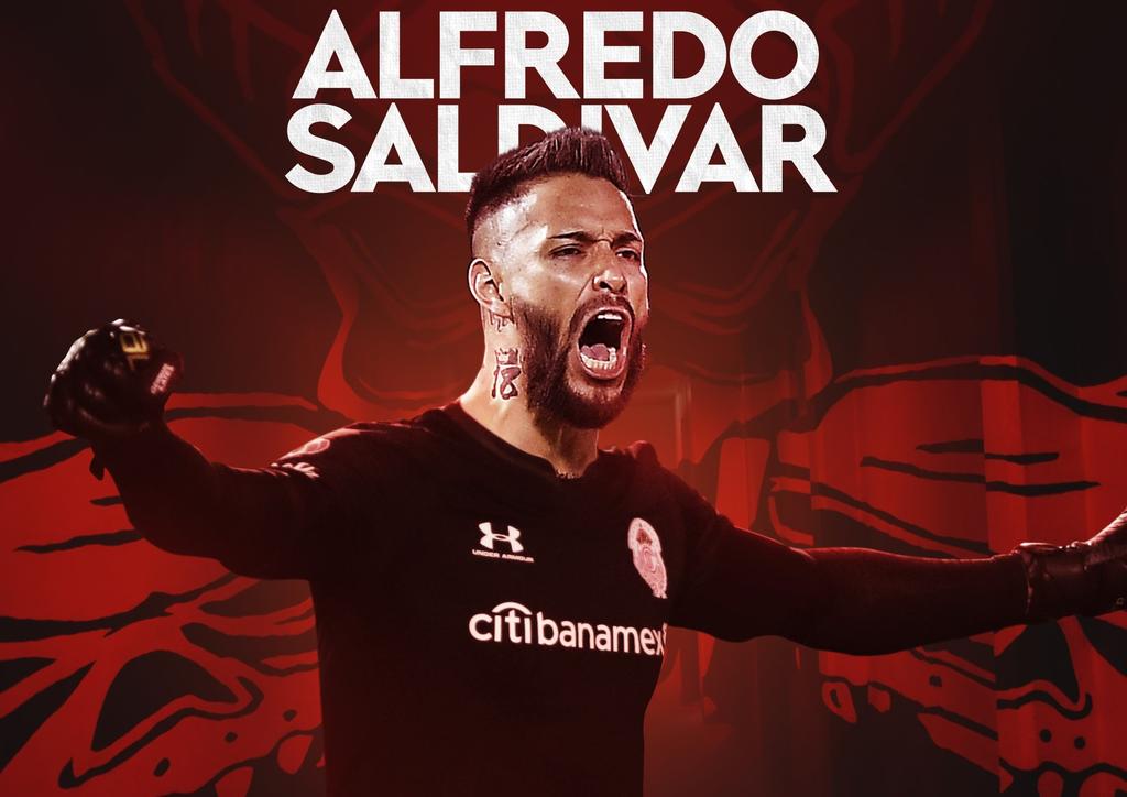 Tres días después de que los Pumas anunciaran su salida de la institución, Alfredo Saldívar ya fue anunciado como nuevo portero del Toluca para el Apertura 2020. (TWITTER)