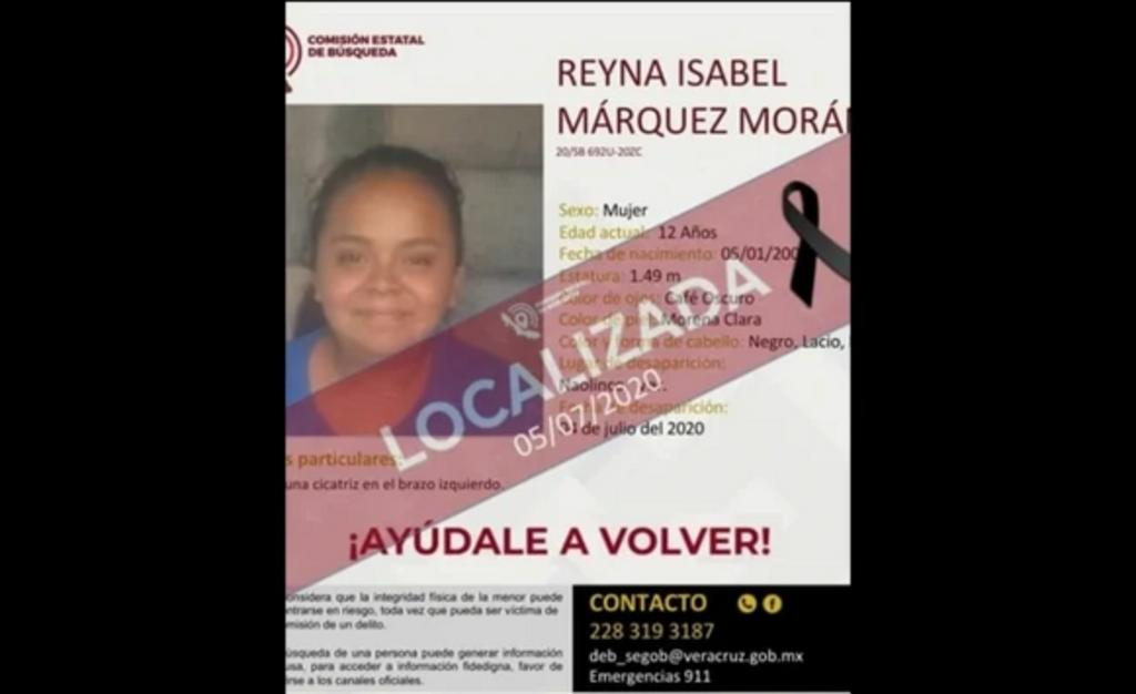 Una niña de 12 años, la cual había sido reportada como desaparecida, fue encontrada muerta en el municipio de Naolinco, Veracruz. (ESPECIAL)