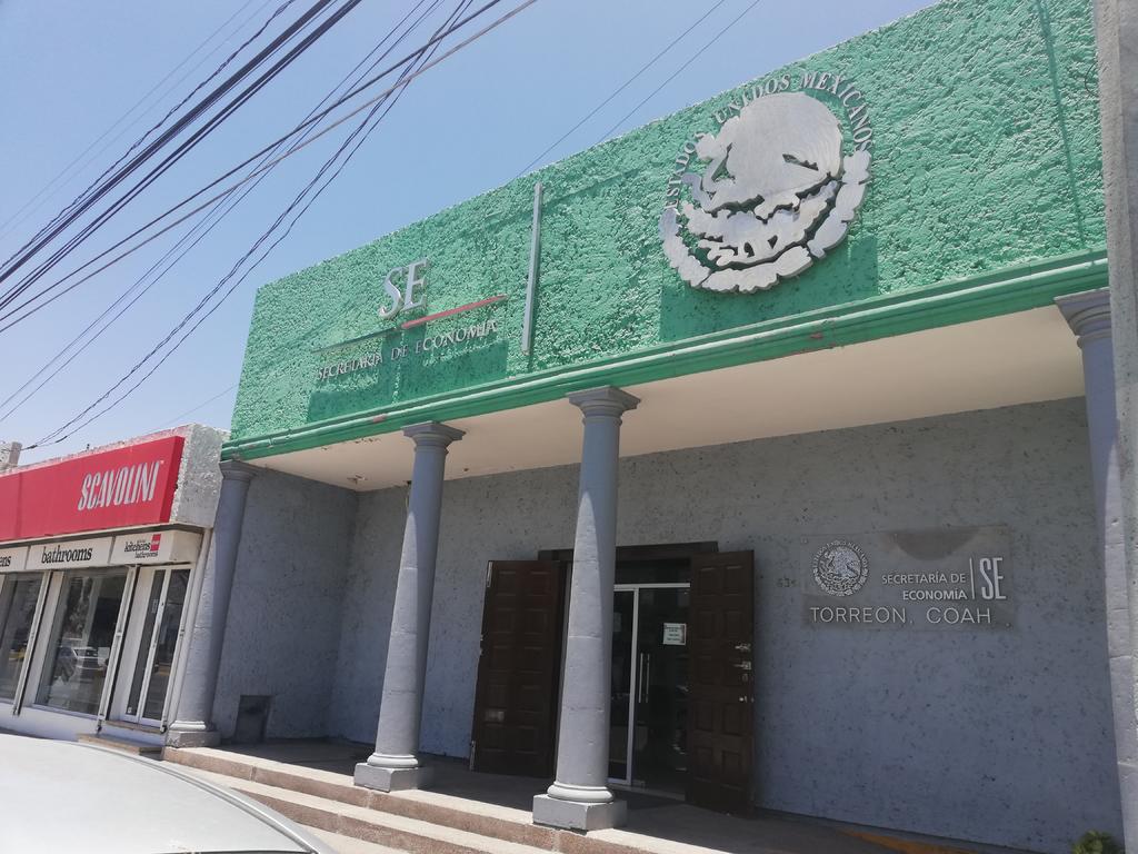 Regresa la Subdelegación de la Secretaría de Economía a Torreón, luego de una semana de haber sido hospedada en Gómez Palacio. (ARCHIVO)