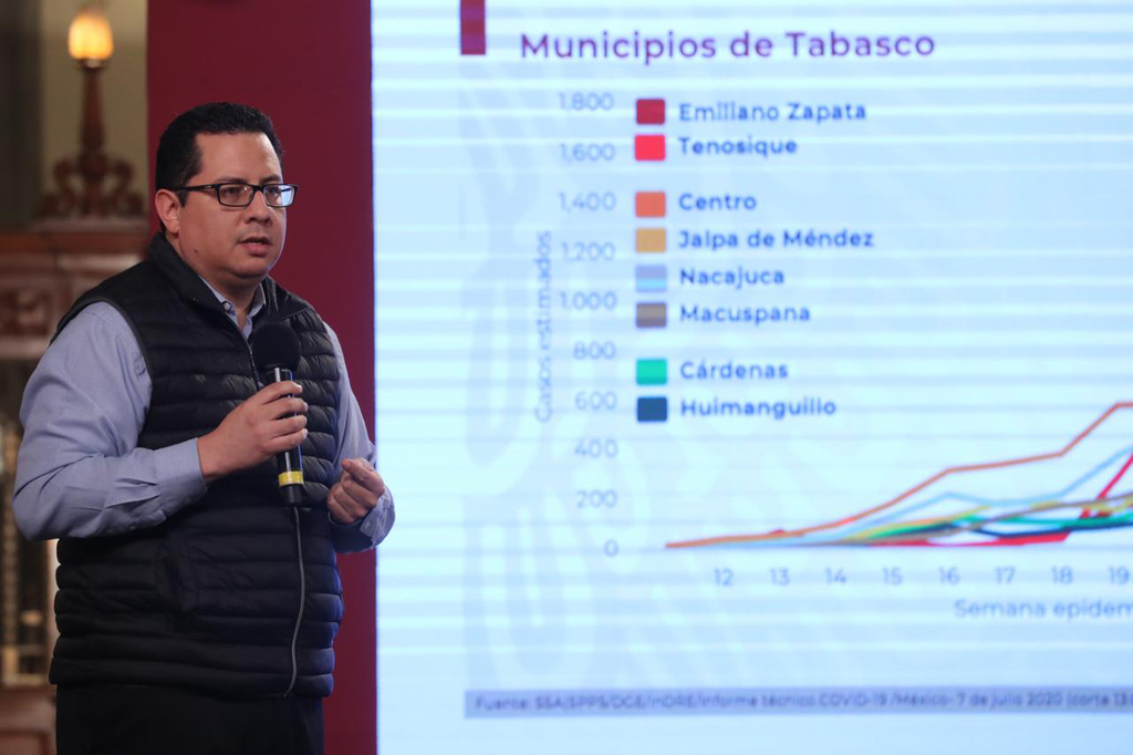 José Luis Alomía, director general de Epidemiología, destacó que 26 mil 557 casos conforman la epidemia activa.