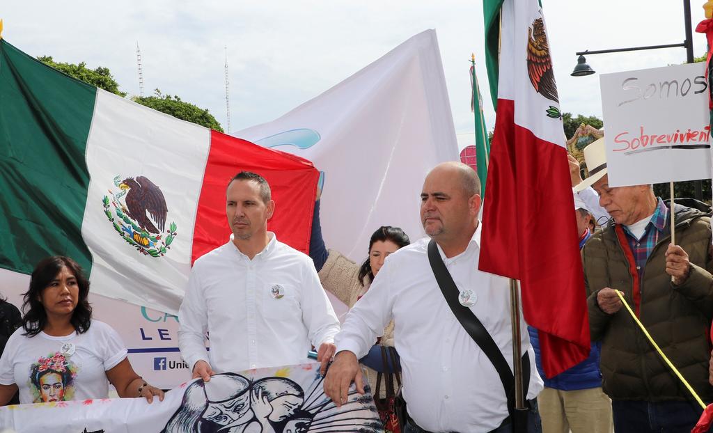 Se manifestarán afuera de la Casa Blanca durante la reunión entre el presidente Andrés Manuel López Obrador y su homólogo de Estados Unidos, Donald Trump. (ARCHIVO)