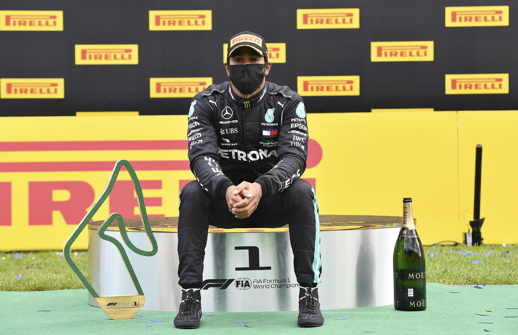 Lewis Hamilton dominó de principio a fin el Gran Premio de Estiria, con lo que llegó a 85 victorias en la Fórmula Uno. (AP)