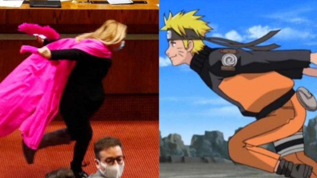La diputada lo celebró con sus seguidores en redes sociales, compartiendo su triunfo en la Cámara de Diputados de Chile, donde corrió como 'Naruto' (CAPTURA) 