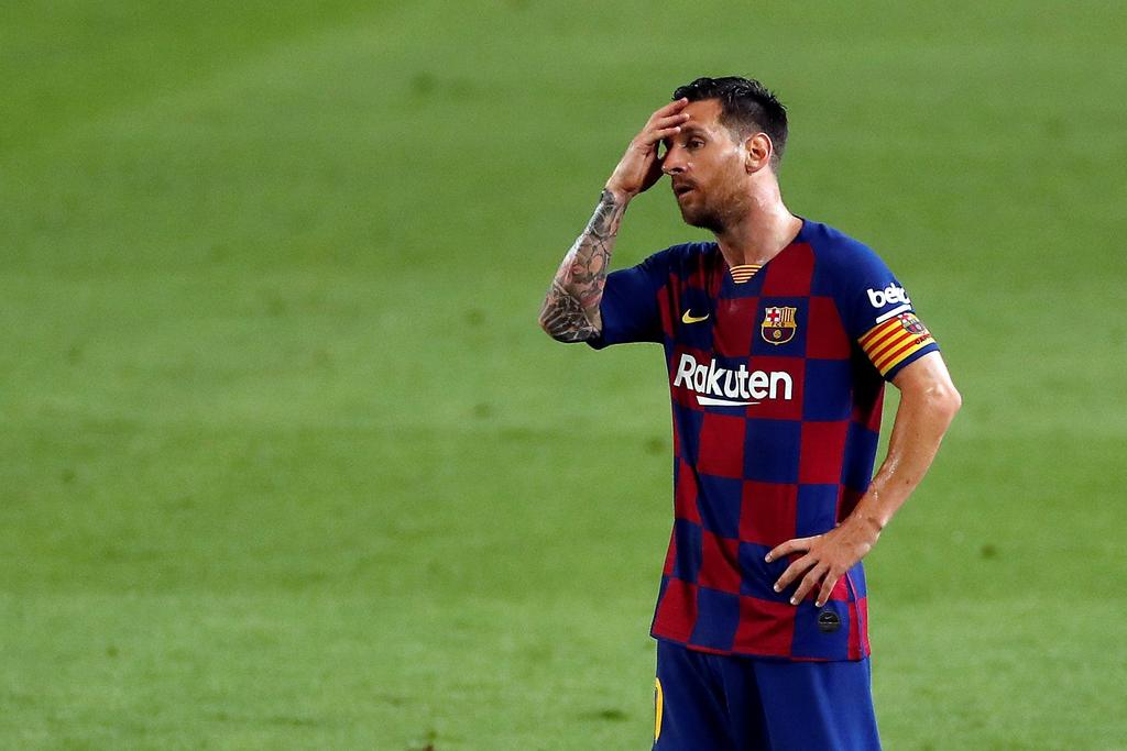 Lionel Messi aseguró que la derrota encajada este jueves ante Osasuna en el Camp Nou es el reflejo de lo ocurrido durante “todo el año”. (ARCHIVO)