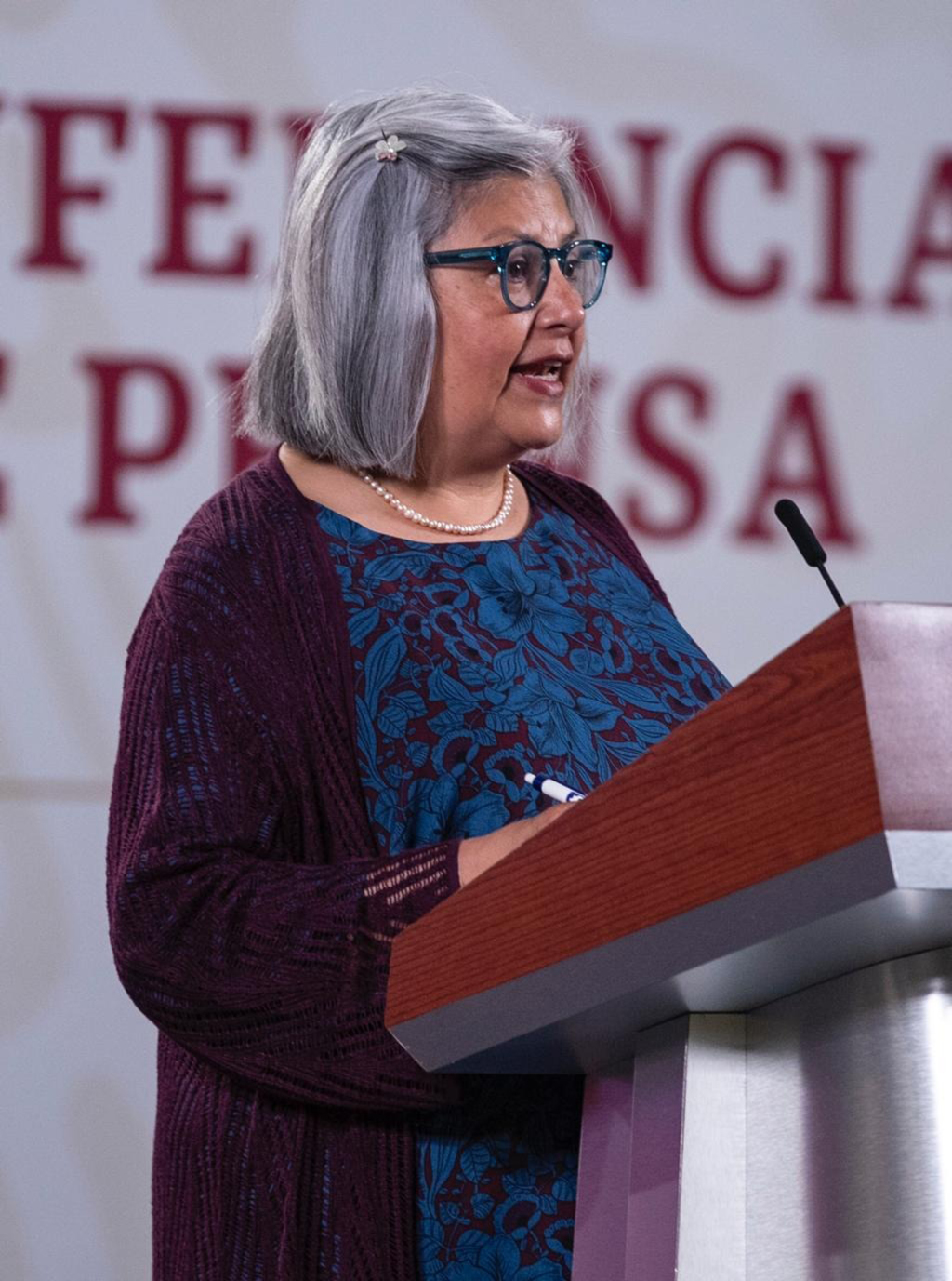 La secretaria de Economía, Graciela Márquez, explicó que se trabajará en un plan de relocalización de empresas. (ARCHIVO) 