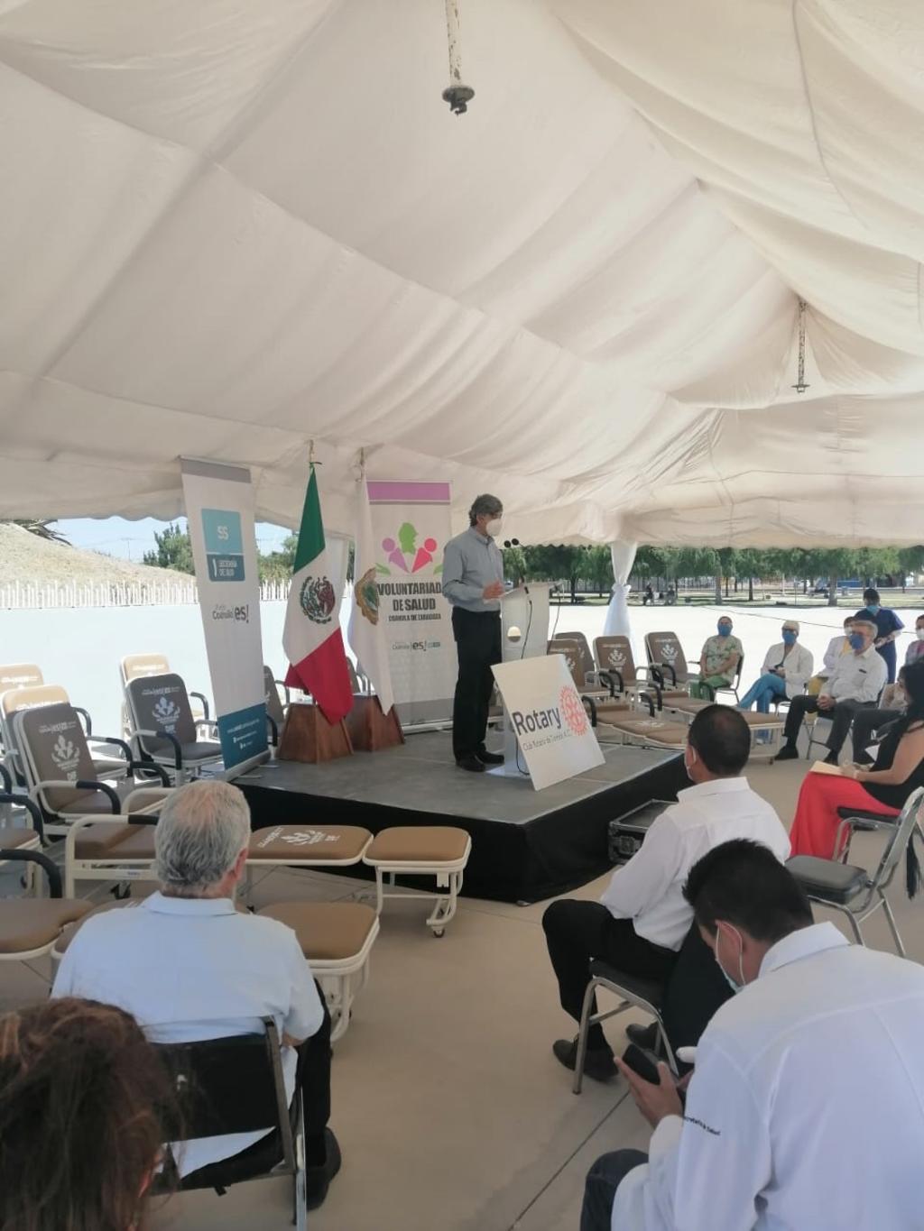 Met Mex Peñoles entregó sillas-camas y reconoció la labor y calidad humana del Voluntariado de Salud de Coahuila. (EL SIGLO DE TORREÓN)