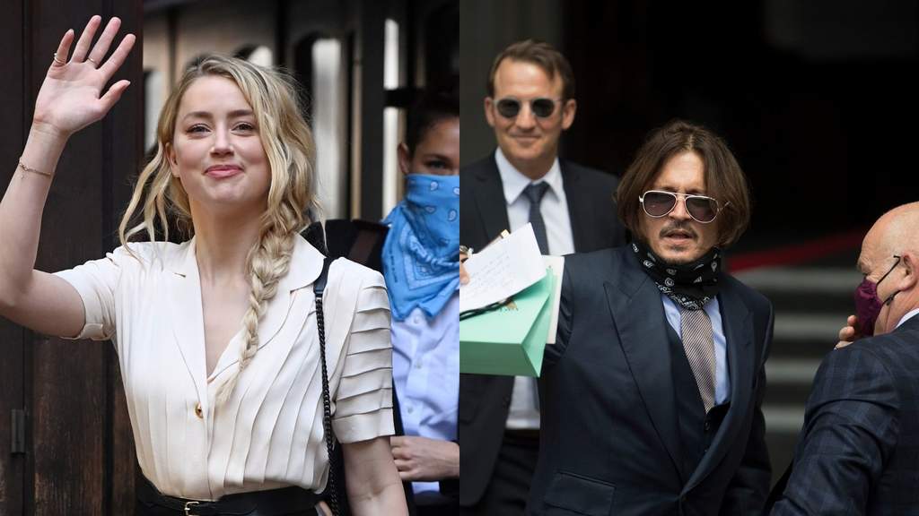 La actriz estadounidense Amber Heard aseguró este lunes que Johnny Depp amenazó con matarla “muchas veces” durante su relación. (ARCHIVO) 