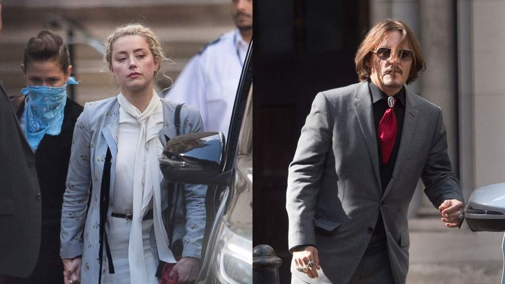 Amber Heard sigue en una pelea en la corte contra su ex marido, Johnny Depp. (ARCHIVO) 