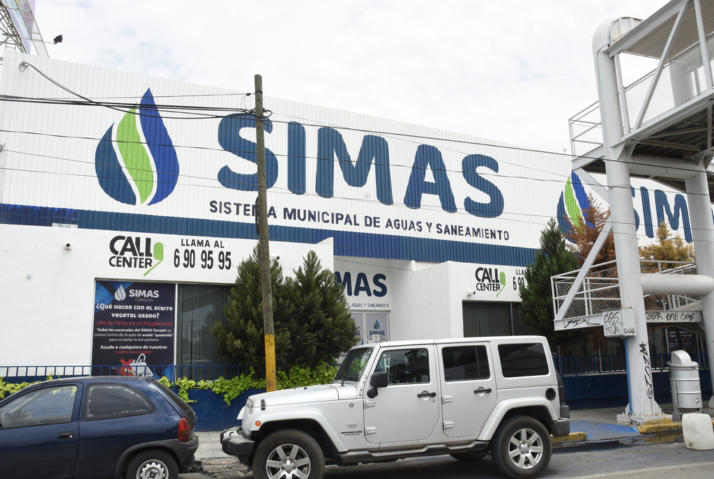 Destacan recuperación de cartera vencida en el Simas Torreón, han reportado un ingreso de más de 10 millones de pesos en junio. (EL SIGLO DE TORREÓN)