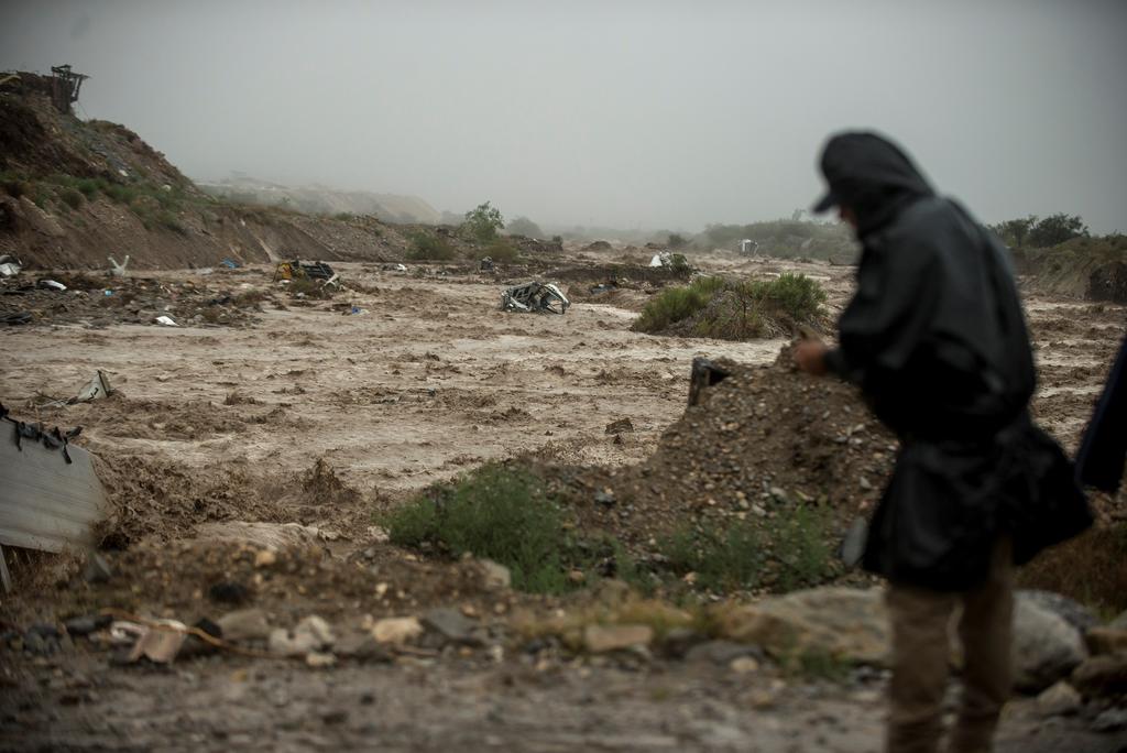 Al menos cuatro personas desaparecidas, daños en infraestructura e inundaciones dejó el ciclón Hanna a su paso por el noreste de México, informó este domingo la Coordinación Nacional de Protección Civil. (EFE)