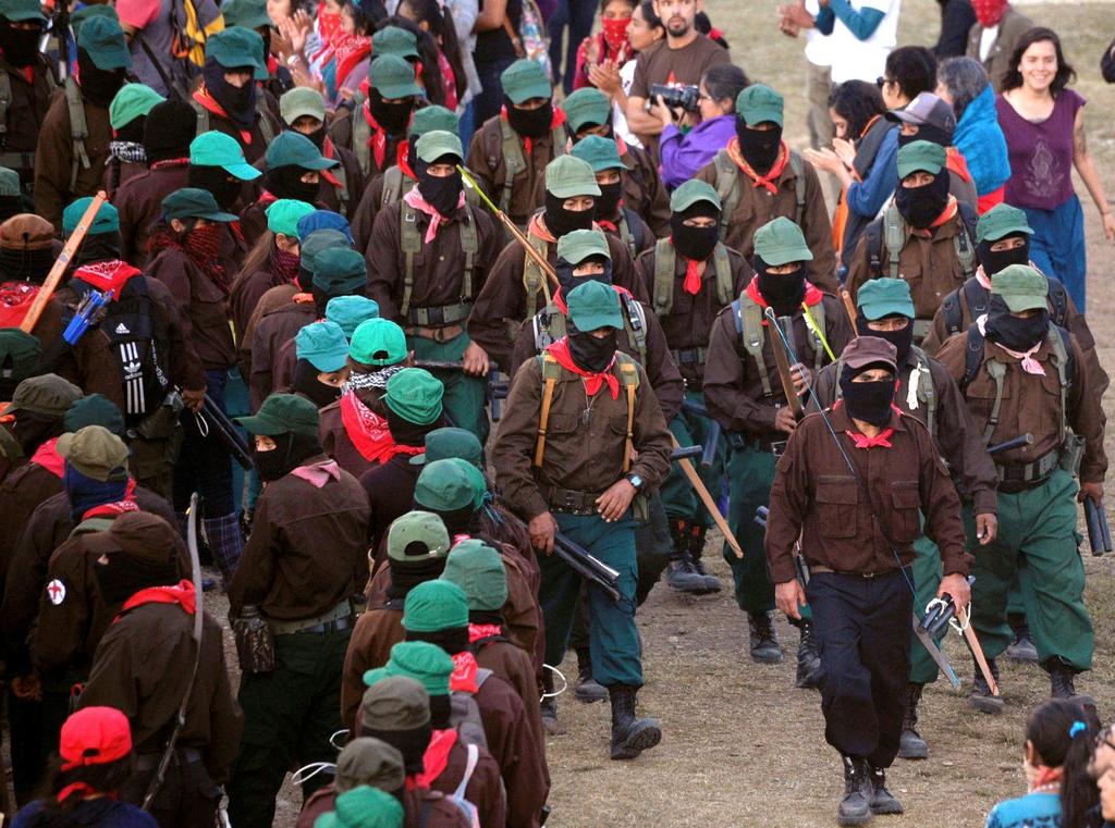 Hidadelfo Gómez Álvarez, 'Frank', uno de los cinco fundadores del Ejército Zapatista de Liberación Nacional (EZLN) murió por COVID-19 en San Cristóbal de las Casas, Chiapas, informaron familiares. (ARCHIVO)