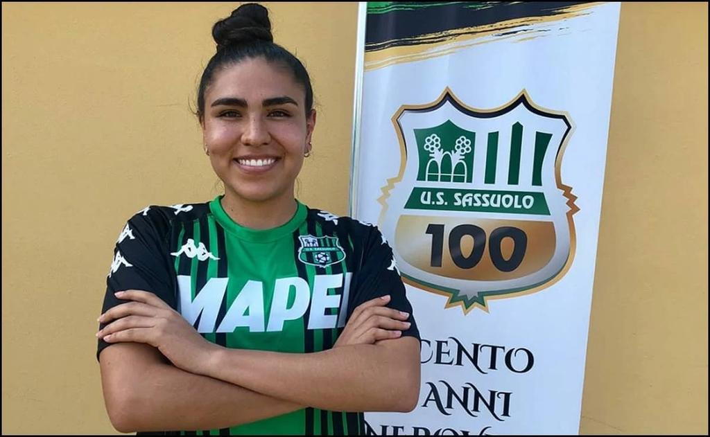 La espera terminó, Estefanía Fuentes por fin puede presumir que es otro talento que emigra de la Liga MX Femenil a Europa. (CORTESÍA)