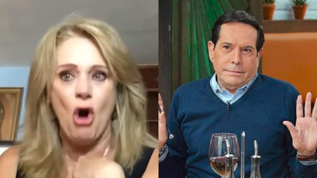 Erika Buenfil explota contra los periodistas Pepillo Origel y Martha Figueroa por mencionar a Nicolás. (ESPECIAL) 