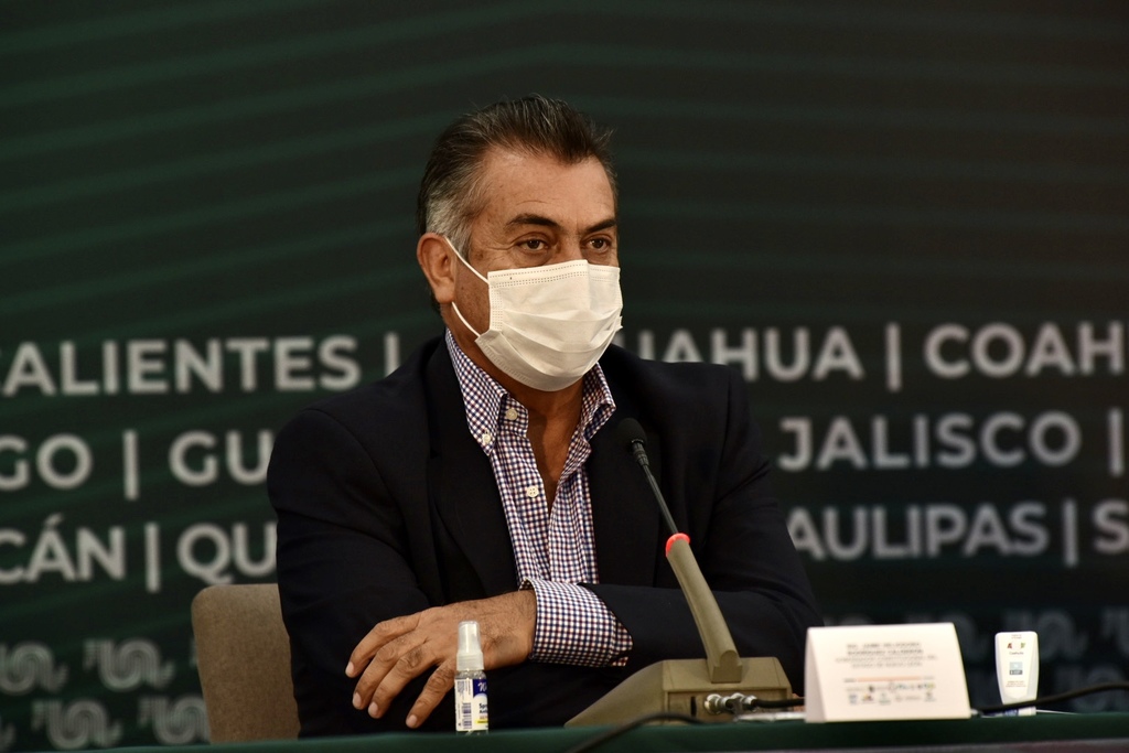 El gobernador de Nuevo León reflexionó sobre la actual situación de la pandemia del COVID-19. (ÉRICK SOTOMAYOR)