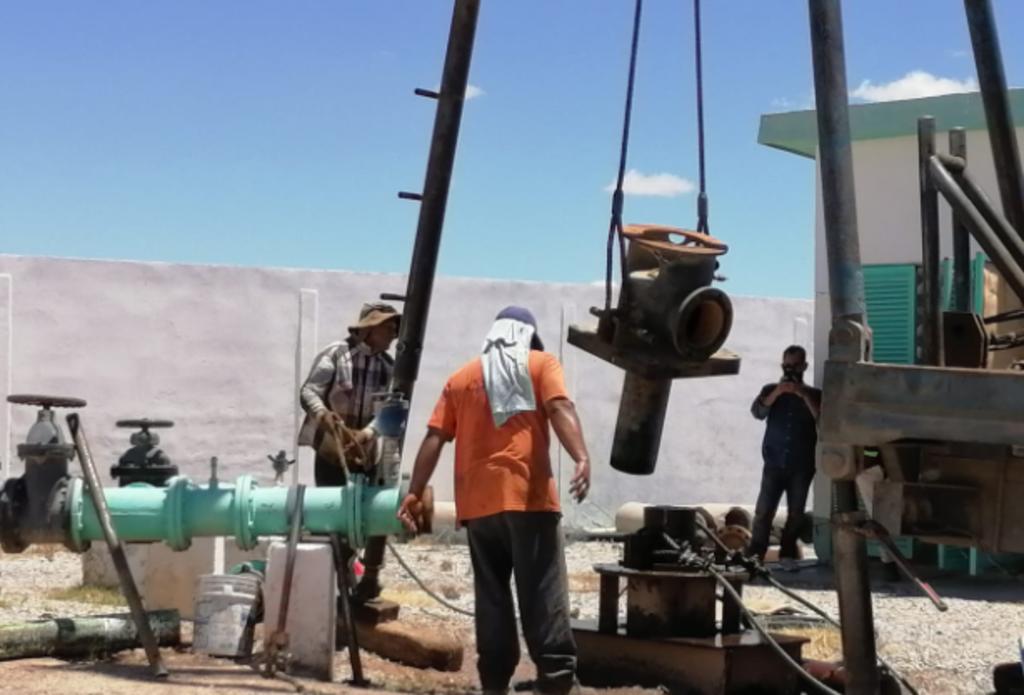 Esta semana, el personal del Sideapa Rural arrancó con los trabajos de mantenimiento y reparación del pozo 22 San Felipe.