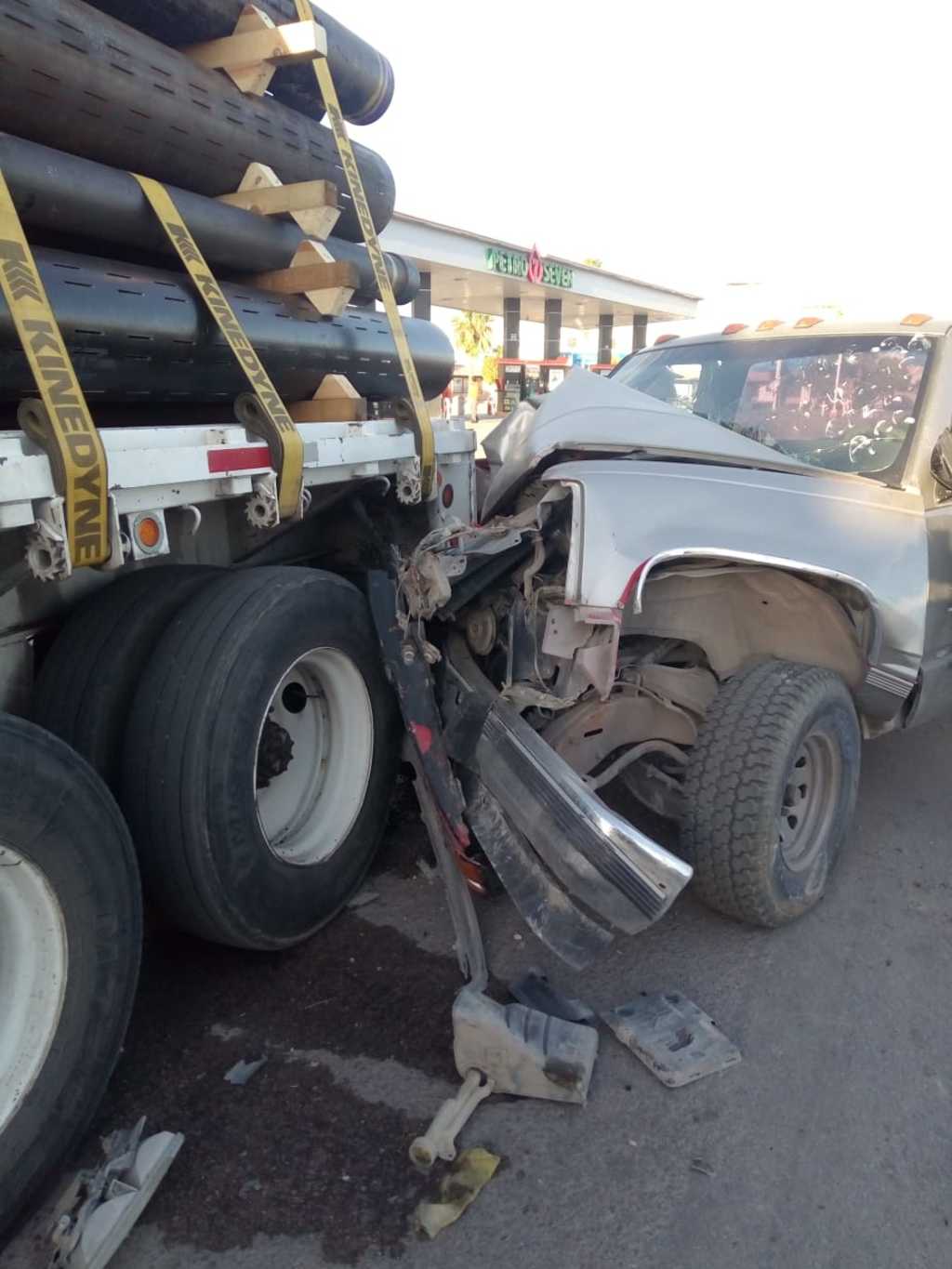 Los hechos se registraron cerca de las 19:30 horas de este miércoles en los carriles de circulación de Torreón a Lerdo.