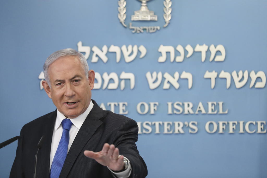 El primer ministro israelí, Benjamín Netanyahu, aseguró hoy que la anexión de parte de Cisjordania ocupada 'está sobre la mesa', aunque el acuerdo de normalización de relaciones diplomáticas con Emiratos Árabes Unidos (EAU) incluye suspenderla. (EFE) 