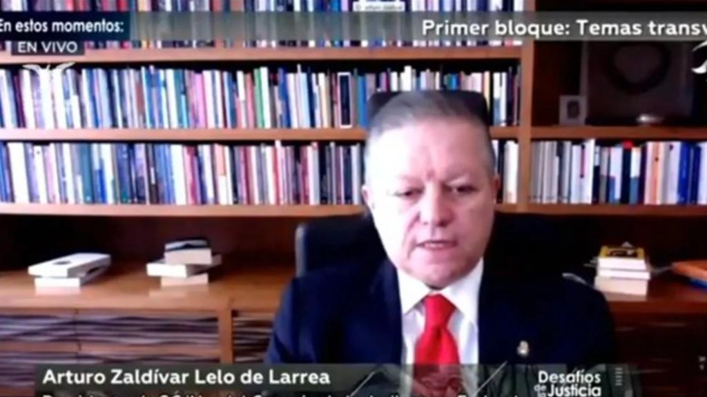 El ministro Arturo Zaldívar llamó a aprobar la reforma al Poder Judicial de la Federación. (ESPECIAL)
