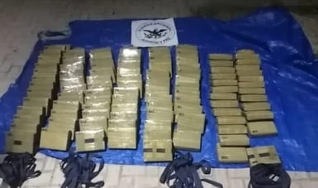 En la imagen se muestra la droga que fue incautada; se trata de 253 kilogramos de metanfetamina, en el municipio de Gómez Palacio. (EL SIGLO DE TORREÓN)