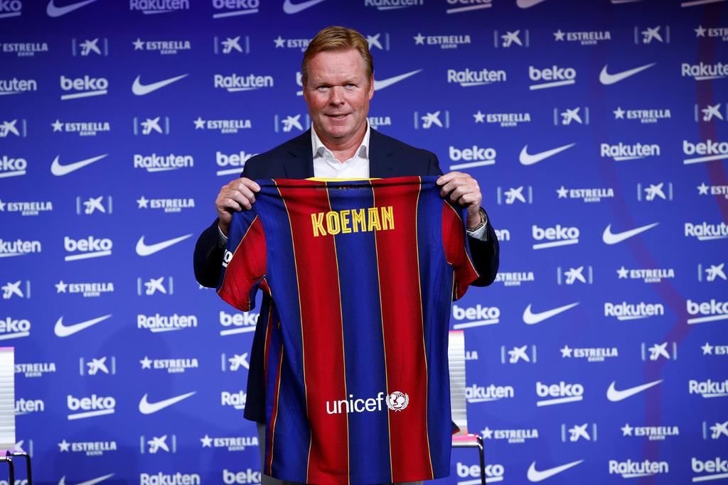 Ronald Koeman firmó un contrato por dos años con Barcelona. (EFE)