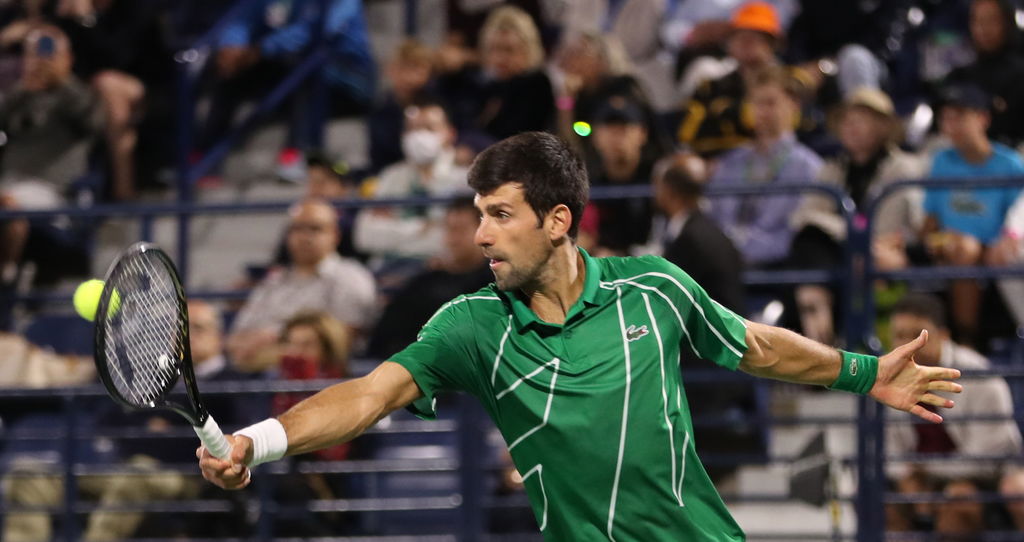 Se permitió a los tenistas que alquilen residencias particulares durante el torneo, una opción que Djokovic exigió para poder participar. (EFE)