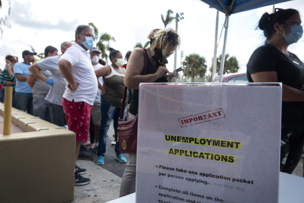 La tasa de desempleo de Florida se situó en julio en un 11.3 %, un aumento de casi un punto respecto a junio que afectó especialmente al sector de ocio y hostería. (ARCHIVO) 