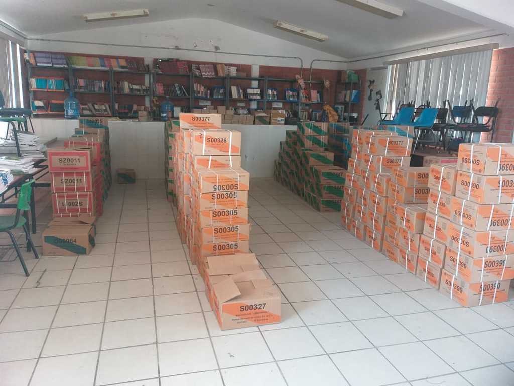 En este nuevo ciclo escolar se entregará un total de 1 millón 89 mil 933 libros de texto gratuitos en la Comarca Lagunera. (EL SIGLO DE TORREÓN)
