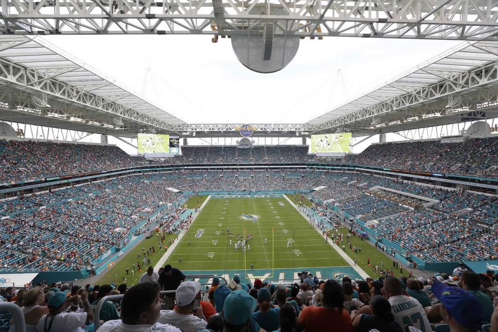 Los Delfines de Miami debutarán en la temporada como locales el 20 de septiembre ante los Bills de Buffalo. (ARCHIVO)