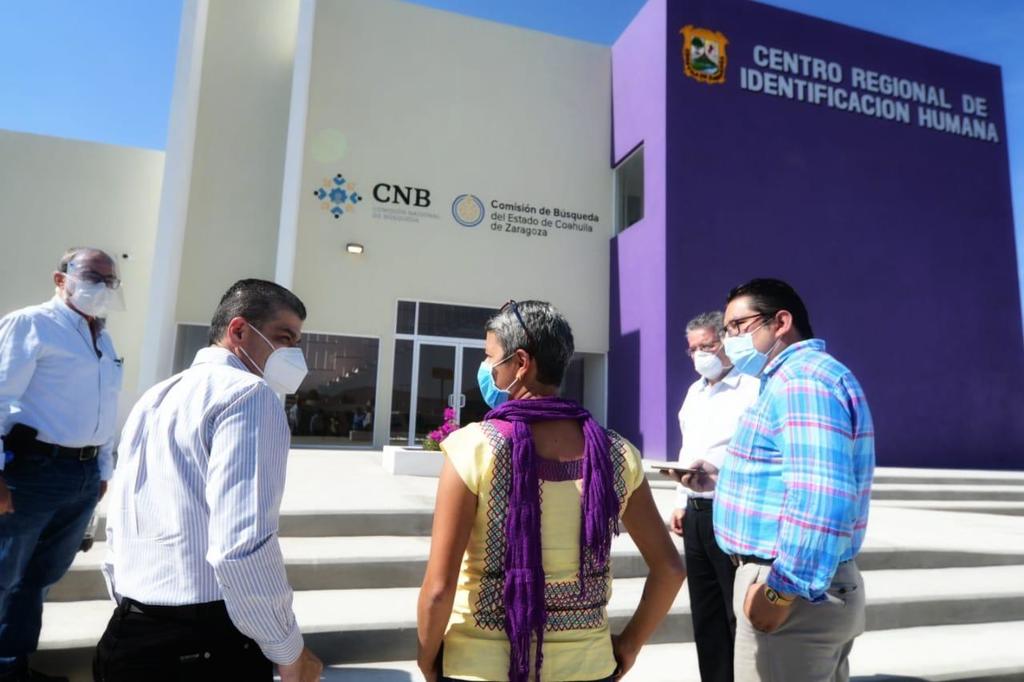 El Centro Regional de Identificación Humana de Coahuila será entregado este miércoles en Saltillo en el marco de la gira del presidente Andrés Manuel López Obrador por el norte de México. (EL SIGLO DE TORREÓN)