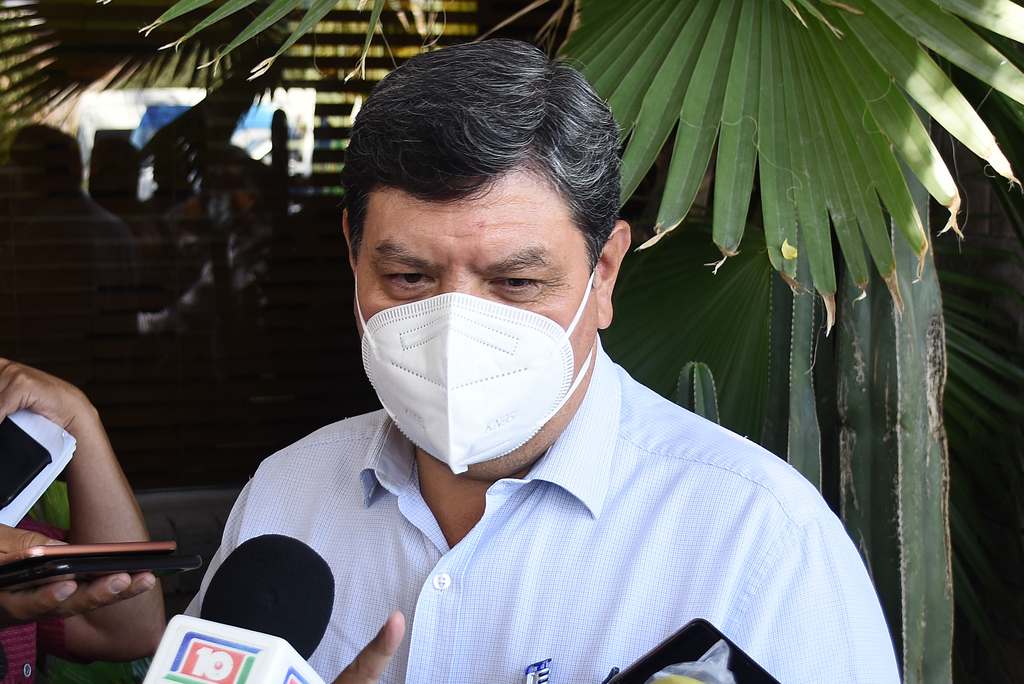 El secretario de Seguridad Pública, Javier Castrellón, aseguró que Durango se encuentra en calma en los delitos de alto impacto. (EL SIGLO DE TORREÓN/ JESÚS GALINDO)