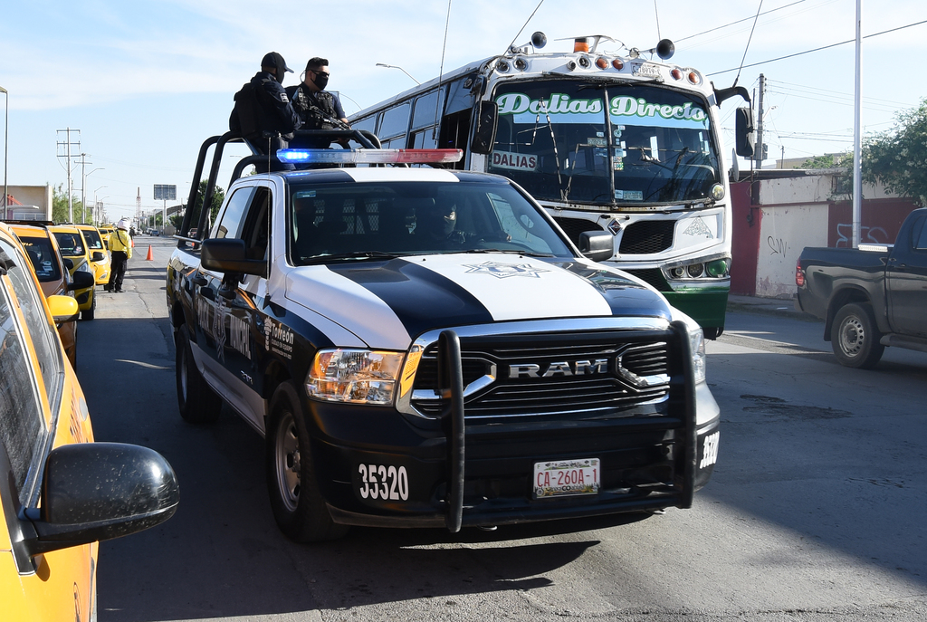 El alcalde destacó que hay más de 190 patrullas en labores de vigilancia en todo el municipio. (EL SIGLO DE TORREÓN)