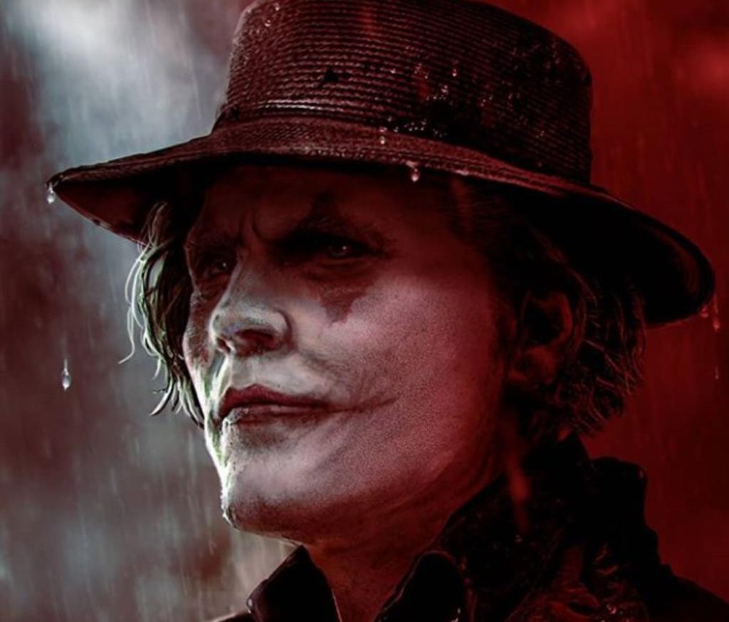 El australiano dejó ver a un Joker oscuro con tonos rojos, al más puro estilo que el Batman de Robert Pattinson, mientras la lluvia cae sobre él., junto a la frase 'El comienzo de una nueva broma'. (Instagram) 