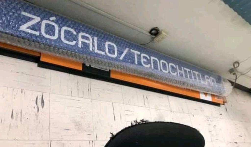 El cambio de nombre a la estación del Sistema de Transporte Colectivo Metro de la CDMX, generó diversas reacciones entre el público al filtrarse las imágenes que reflejaban esta modificación (CAPTURA) 