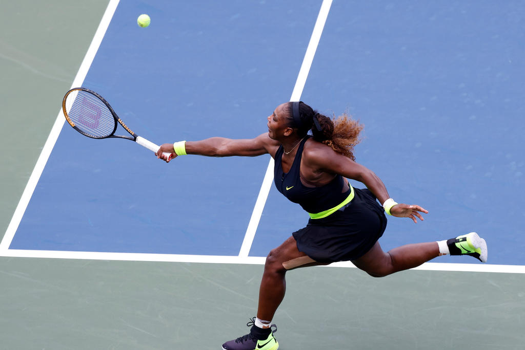 Serena Williams confesó este sábado, a 48 horas del inicio del Abierto de Tenis de EUA, que no está satisfecha con la cantidad de Grand Slams que ha acumulado en su carrera. (ARCHIVO)